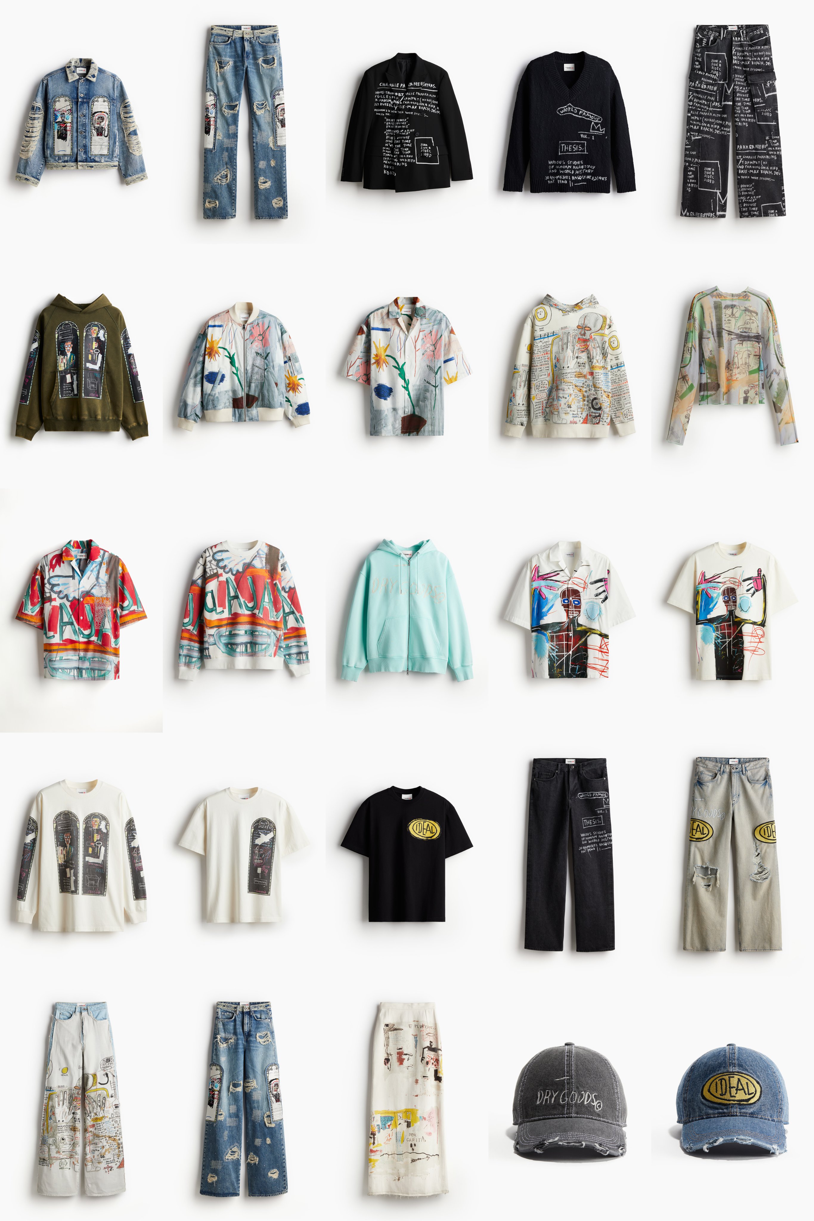 Modern Notoriety on X: “H&M x Jean-Michel Basquiat by Who Decides 