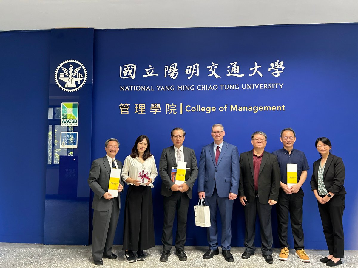 WPCareySchool's tweet image. W. P. Carey is collaborating with Taiwan's National Yang Ming Chiao Tung University (NYCU) to offer NYCU College of Management students the unique opportunity to earn a dual master's degree while strengthening global academic ties. tinyurl.com/8a9h3th2 #GlobalEd #Excellence