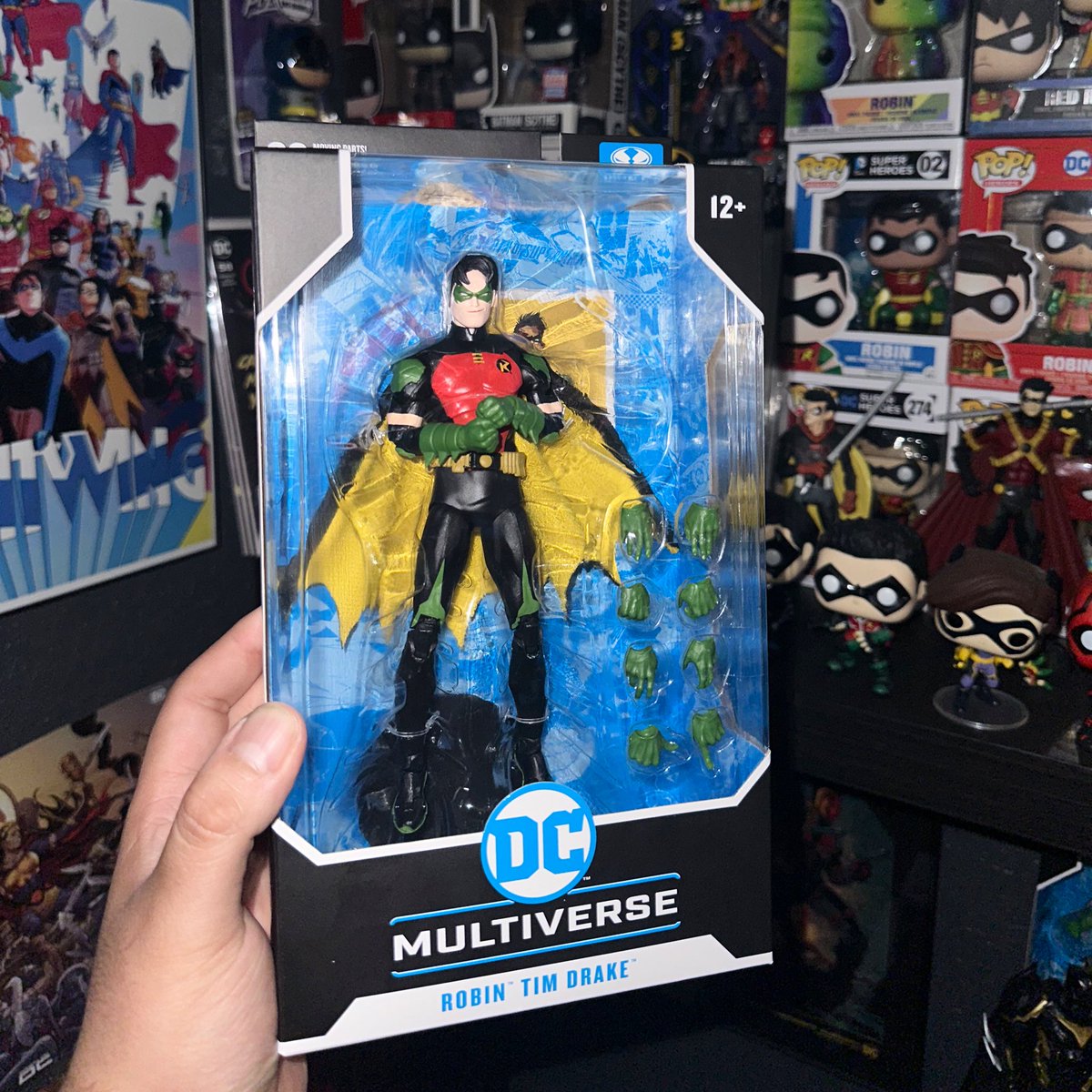 brownboydanny's tweet photo. These boys finally came in! My favorite brothers from different universes!
#Nightwing #TimDrakeRobin https://t.co/3zO96ROgiN