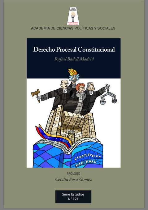 Democracia_2025's tweet photo. Libro

@Bibliocentro 

Título

Derecho Procesal Constitucional 

Autor: 

Dr. Rafael Badell Madrid
@rbadell

disponible en 
https://t.co/vAk5KfFlf3 https://t.co/IbhBB9JGdS