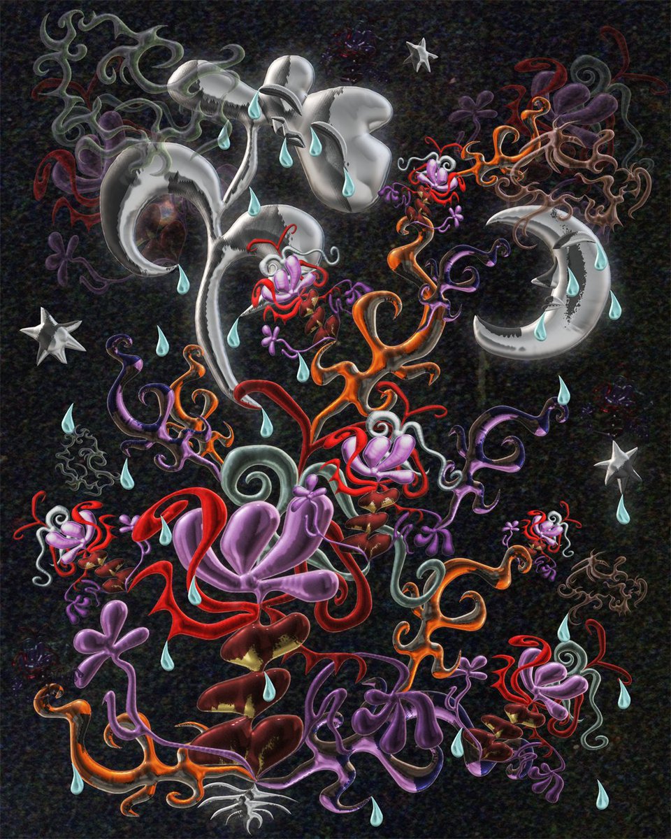 el rocío 💧

new drop on <a href="/zora/">$zora</a> 
&amp; new collection called "influencias de la luna" 🌙