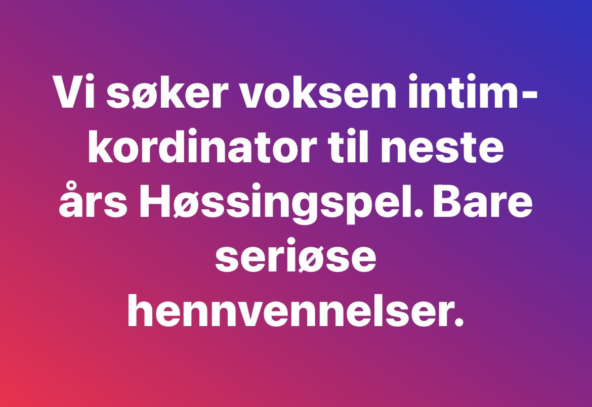 Høssing Kommune (@hossing) on Twitter photo 