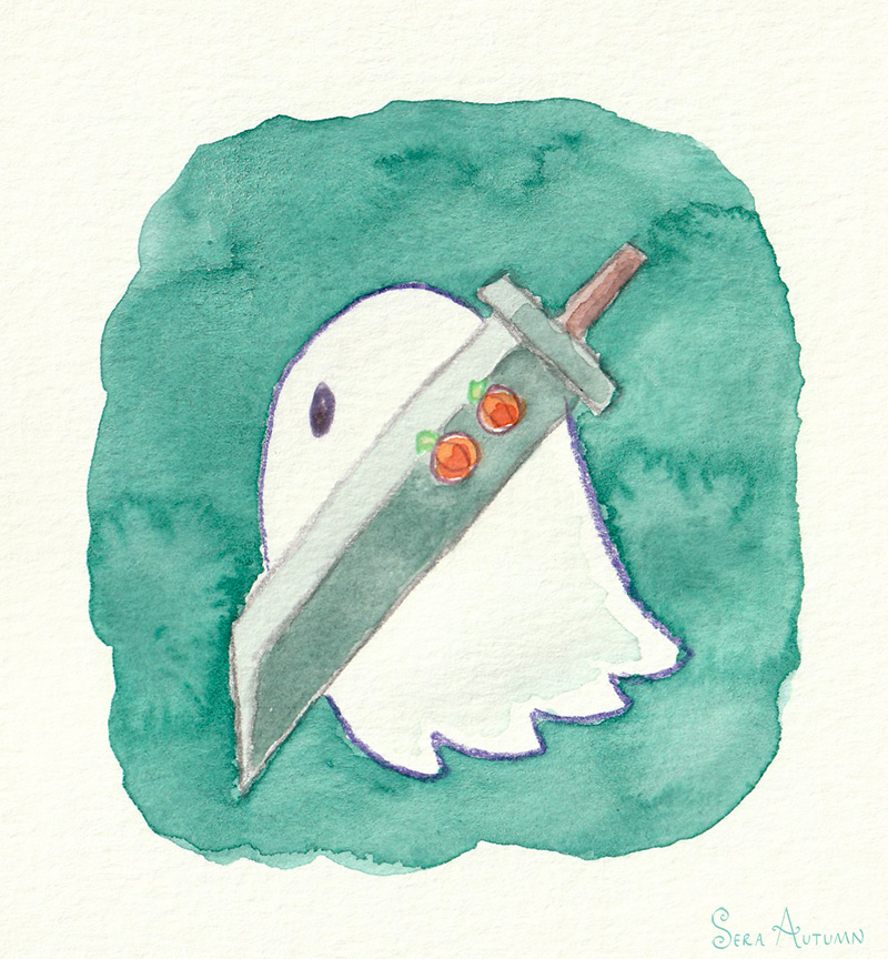 #aughost2024 #aughost #seven #FFVII 
Day one of Aughost, the prompt was "seven."