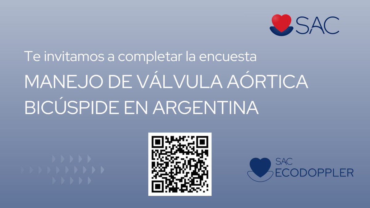 ¿Cómo es el manejo de la Válvula Aórtica Bicúspide en la Argentina? 
Completemos esta encuesta 👨🏻‍💻👩🏽‍💻
redcap.link/2lentl1x
Y veremos …🕵🏻‍♀️