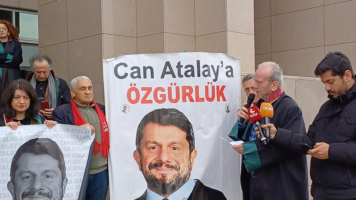 Can Atalay'ın hapiste değil mecliste olması gerektiği 5,5 ay sonra yayınlanan Anayasa Mahkemesi kararıyla bir kez daha tescillendi. Can Atalay derhal serbest bırakılmalıdır!
#CanAtalayMeclise