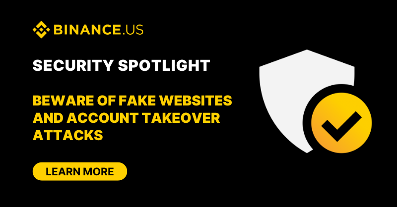 BinanceUS's tweet photo. Security is key 🔐 

🔸 Verify you are using the official https://t.co/AZwoBOgsqS website or app when logging in
🔸 Consider bookmarking websites to avoid input errors
🔸 Avoid clicking on suspicious links

Find out more ⤵️
