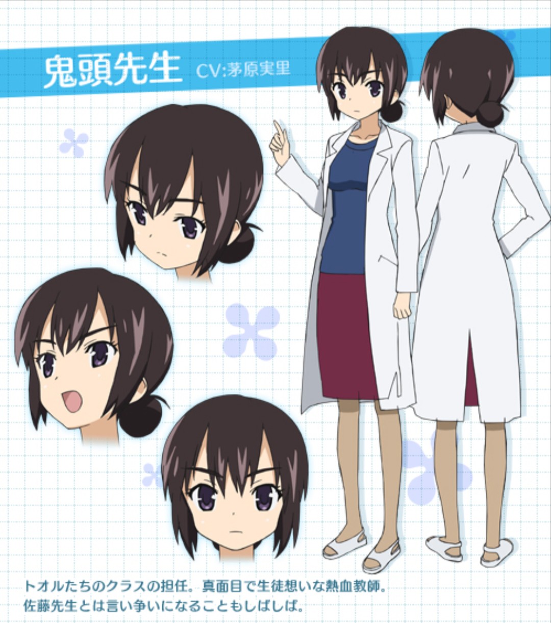 Aチャンネル　鬼頭先生　鬼頭紀美子水着Ver. 1/10 ガレージキット未組立 鬼頭紀美子 (きとうきみこ)とは【ピクシブ百科事典】