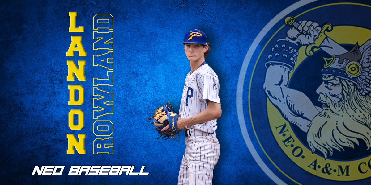 LandonRowland_'s tweet photo. After a nice talk and visit with Coach Ward I am excited to announce that I will be continuing my academic and athletics journey to Northeastern Oklahoma A&amp;M. I would like to think all of my family and coaches who have helped me get to this point. @GoldenNorsemen https://t.co/51EwAJtBV5