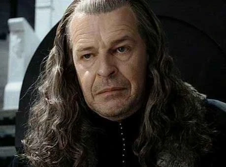 GUARD: My Lord, Gandalf the White is here to see you.

DENETHOR: I did not know he was White until a number of weeks ago, when he happened to turn White, and now he wants to be known as 'the White.' Is he 'the Grey' or is he 'the White'?