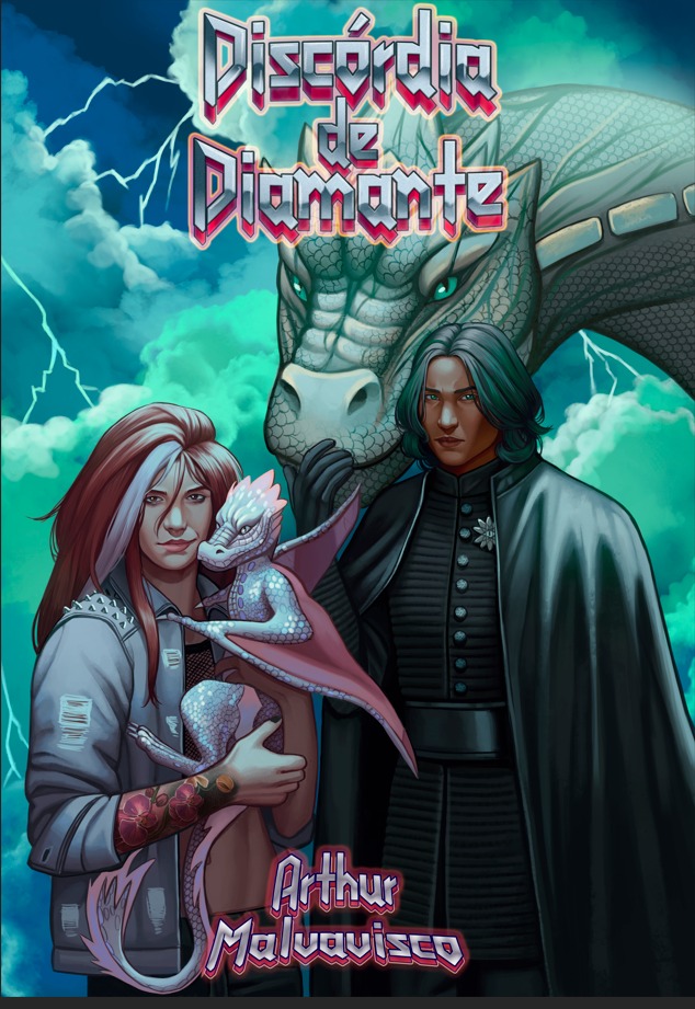 semspoiler_'s tweet image. 🚨 [EXCLUSIVO] "Discórdia de diamante", de @AMalvavisco, será lançado em agosto!

Uma Rainha dos Dragões. Um cavaleiro de dragões responsável pelo futuro das criaturas. E um roubo que coloca o futuro do mundo em risco. Reserve: amzn.to/3Sw3T0B