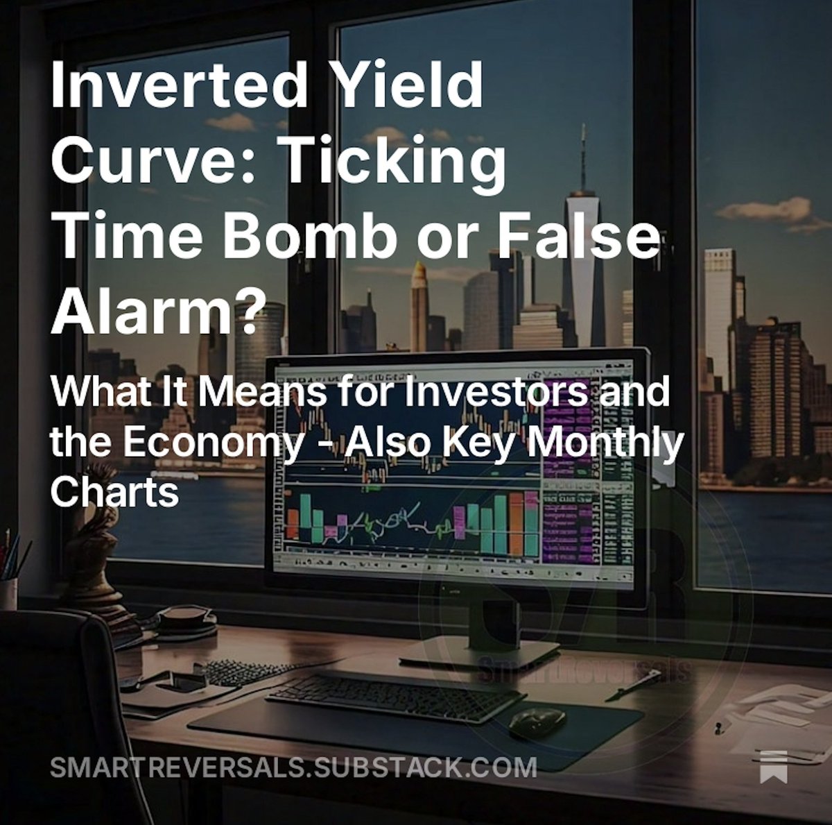 SmartReversals's tweet image. There&apos;s a lot of buzz surrounding the inverted yield curve. This edition of Level Up Your Trading offers a clear and comprehensive explanation of what it is, its implications, and historical precedents.

Additionally, I have delved into monthly charts for $IWM, $NDX, $TSLA, and…