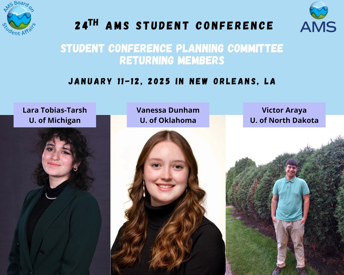 Today, we introduce 3 more of our returning members of the Student Conference Planning Committee! Say hello to Lara, Vanessa, and Victor! 😊😊
.
@_blankwalls
