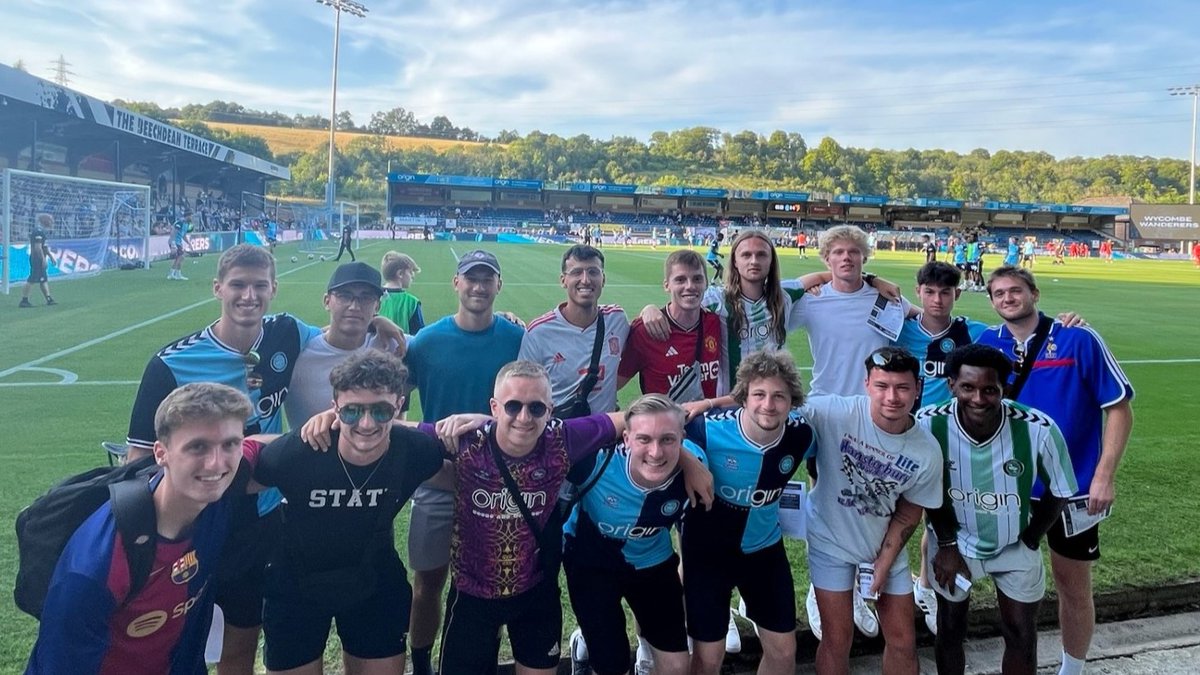 Wycombe v. Watford friendly last night!