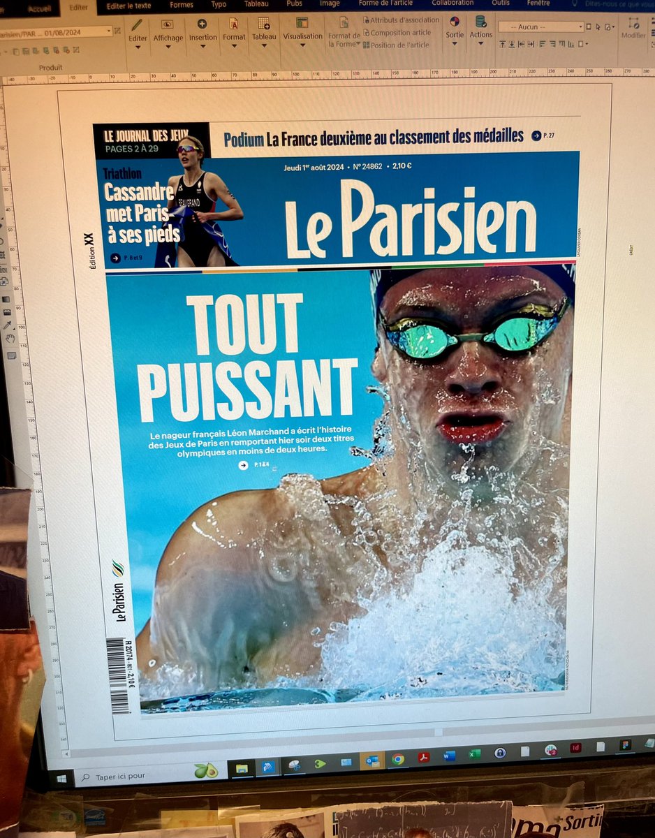 Léon le tout puissant, à la une <a href="/le_Parisien/">Le Parisien</a>