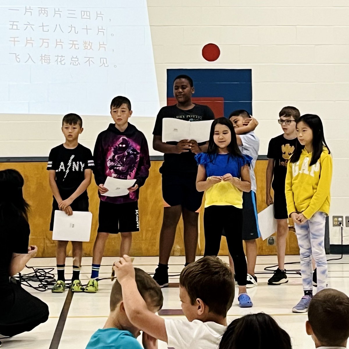 OCSBContEd's tweet photo. ๐ค๐ฉฐ๐จ There was an abundance of talent and skills showcased today during our #ocsbContEd International Languages Summer Program Talent Show, @OLWisdomOCSB! Thank you to everyone who joined us in this celebration of creativity and diversity.
#ocsbBeCommunity https://t.co/gLnW6UXUPN