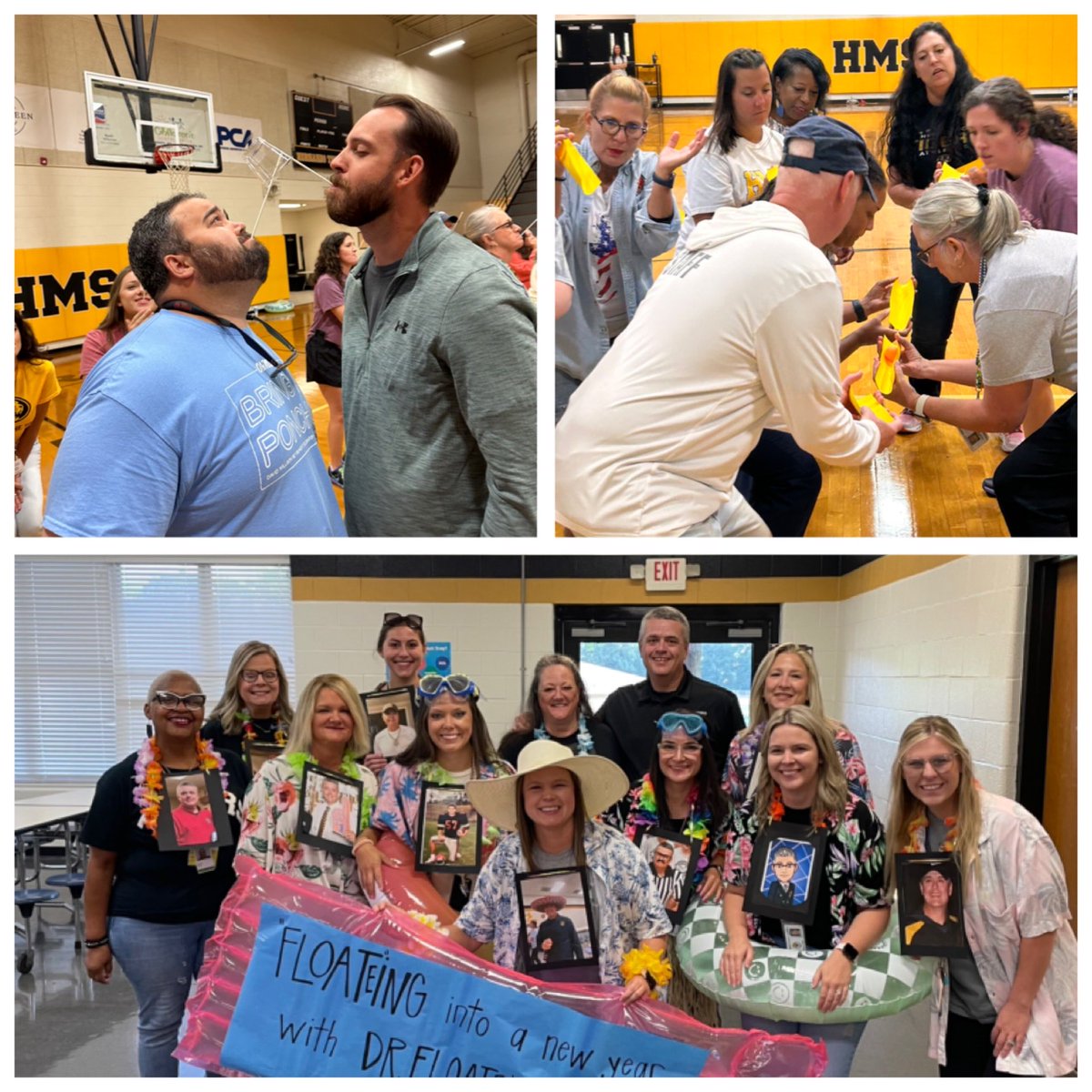 Great day of staff development and teamwork exercises to start the year! #TigersToTheTop