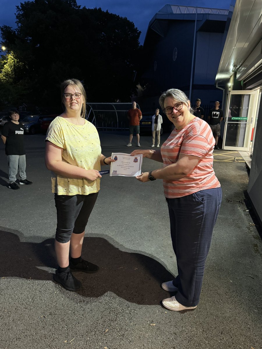 Huge congratulations to Cdt Masding-Grouse who has shone this month and was awarded July 2024 Cadet of the Months. You are becoming an excellent cadet and a leading example,  your progress has impressed us all! Well done 👏