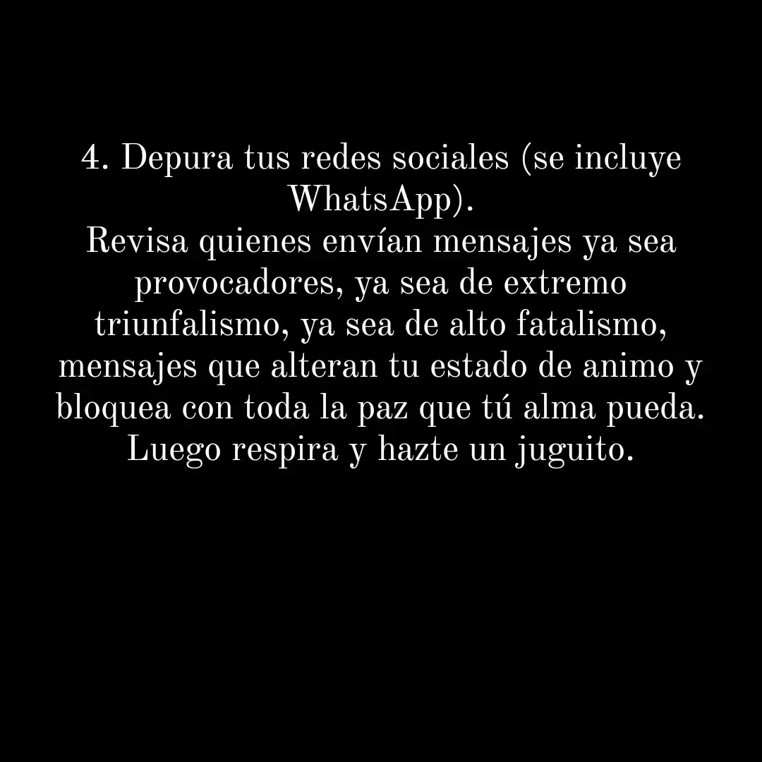 Para estos momentos de ansiedad, les dejo las recomendaciones de la psiquiatra Cecilia Dávila ❤️