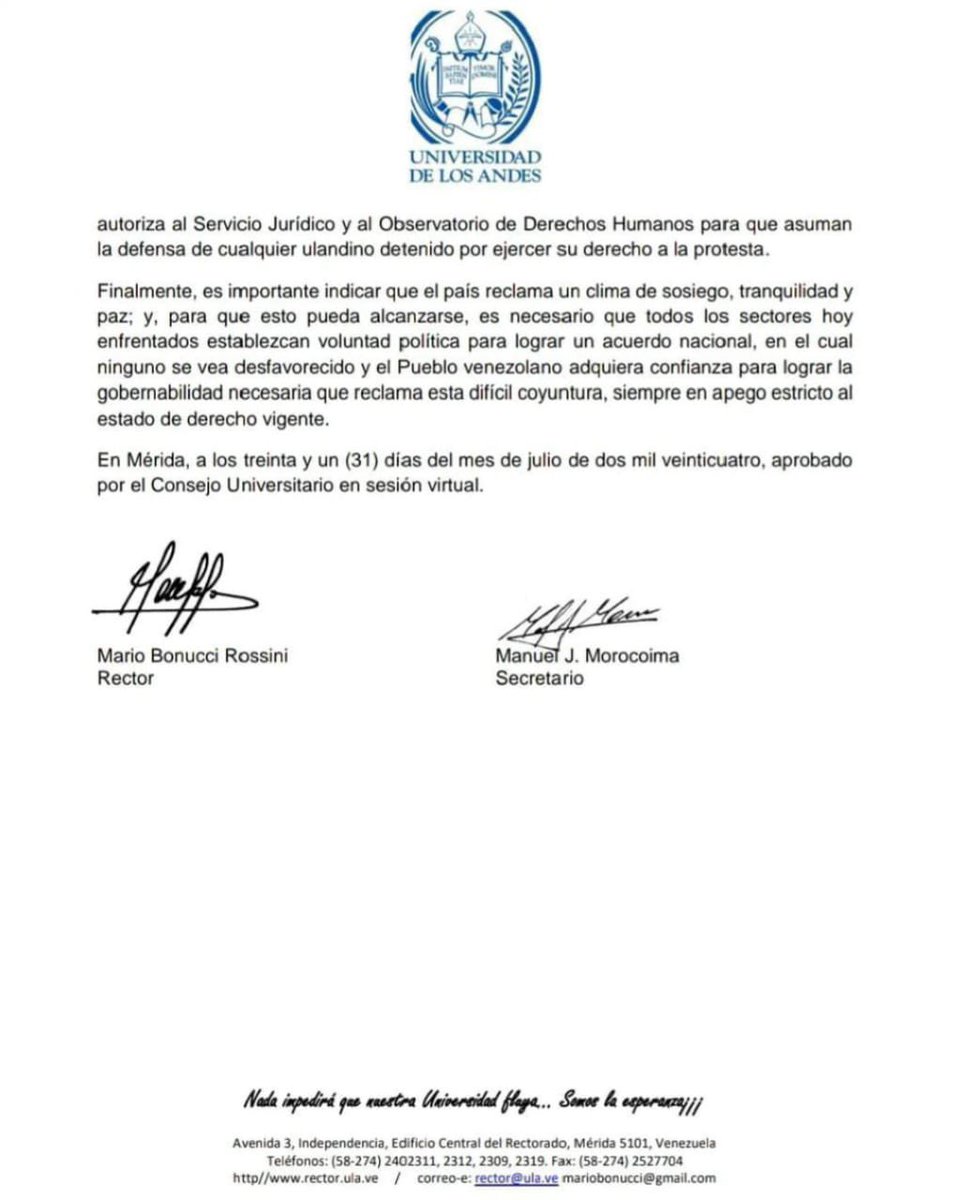 danielatestar's tweet photo. #31Jul Desde la @ULA_Venezuela exigen la libertad de los ulandinos detenidos en las últimas horas. 

Es importante resaltar que Paul León no se encontraba como asistente a la concentración, él estaba en el lugar como camarógrafo de @VPITV junto a la periodista @mayralinares https://t.co/4diAcvKQYy