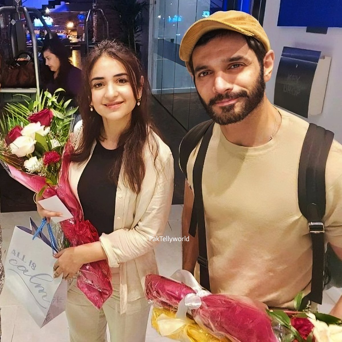 And they've landed in Chicago already... This time, probably the event might be much more grand and organised.. hence, they reached sooner . 
#YumHajTour2024 
#YumHaj