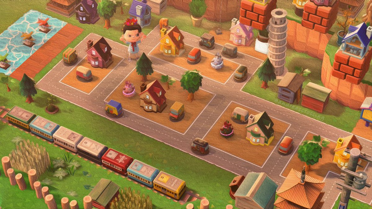 AndreasCrossin9's tweet photo. Tiny Town!
#acnh #AnimalCrossingNewHorizons https://t.co/wazXUizPG5