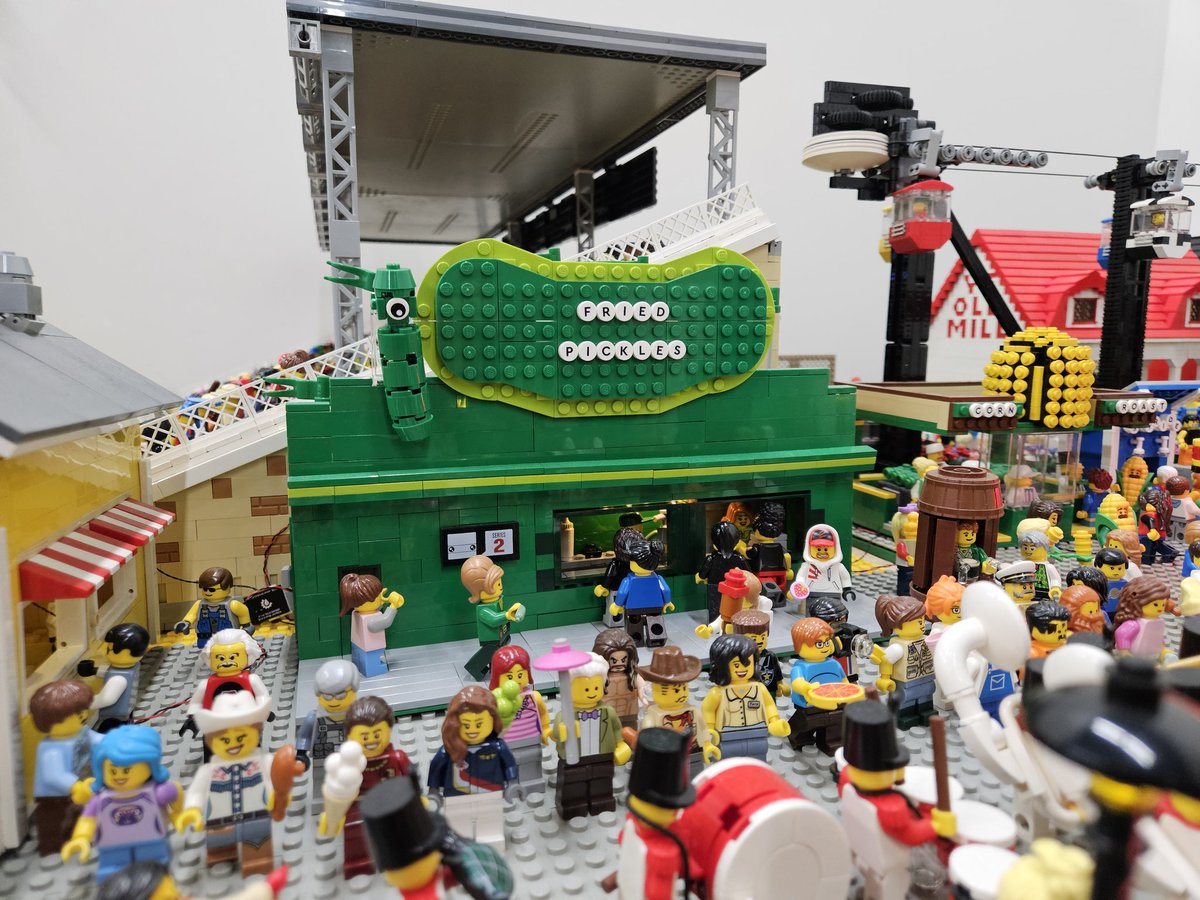 TCMRM's tweet photo. We are excited that the @mnstatefair display is BACK!!!!! Great work Greater Midwest LEGO Train Club!

Come see it for yourself, now through early October! 

@MyFriedPickles @SweetMarthas https://t.co/G9T7DZGjdw