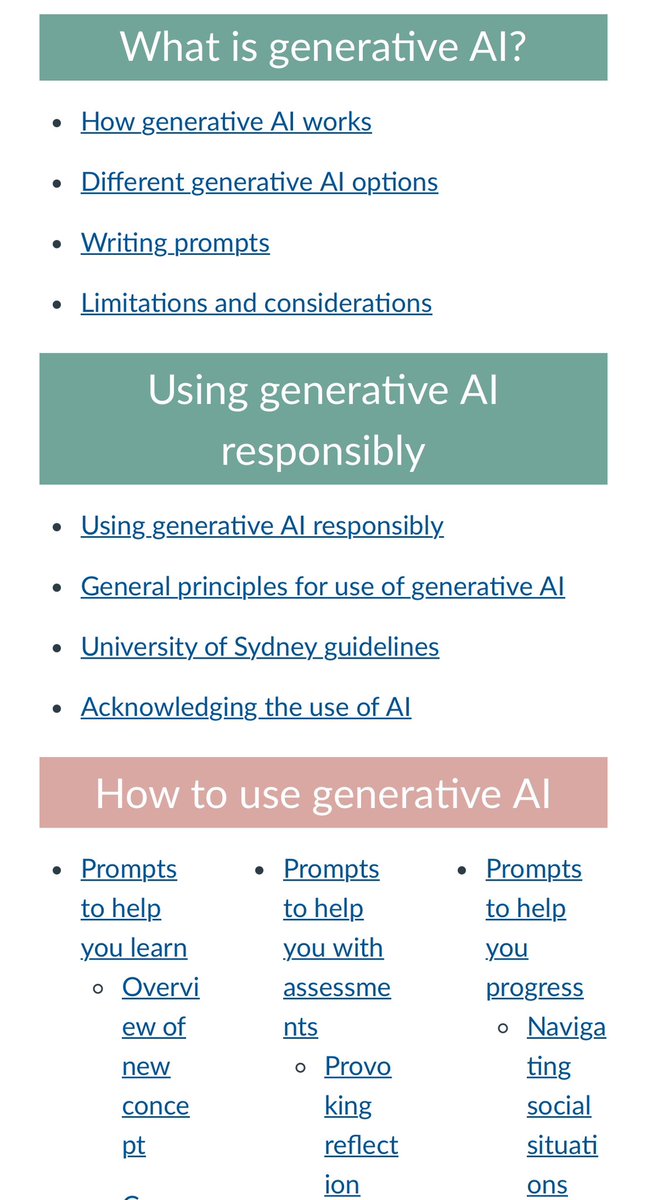 This site is an AI resource for students, built by students, to provide ways to use generative artificial intelligence productively and responsibly. canvas.sydney.edu.au/courses/51655 Shared by Professor Danny Lui linkedin.com/posts/dannydot…