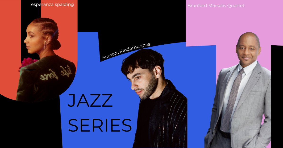 We can't believe that the first performance of our 2024-2025 Jazz Series is just 50 days away! 🎟️ Save 20% off single ticket prices with a Jazz Series Subscription, and learn more about this season's exceptional Jazz Series at bit.ly/3x7MQYv