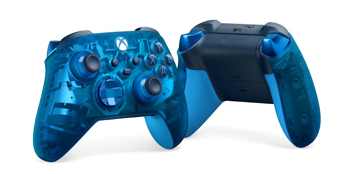 DJone01's tweet photo. Microsoft Harkens Back To OG Xbox With This New Transparent Xbox Series X|S Controller | Pure Xbox
🎮 This controller looks so good
Reveal Your Own Path with the Sky Cipher Special Edition Controller - Xbox Wire
#XboxWire 🔗: https://t.co/QIMZNRVgKn
#PureXbox #Xbox https://t.co/bhpyICo1oZ