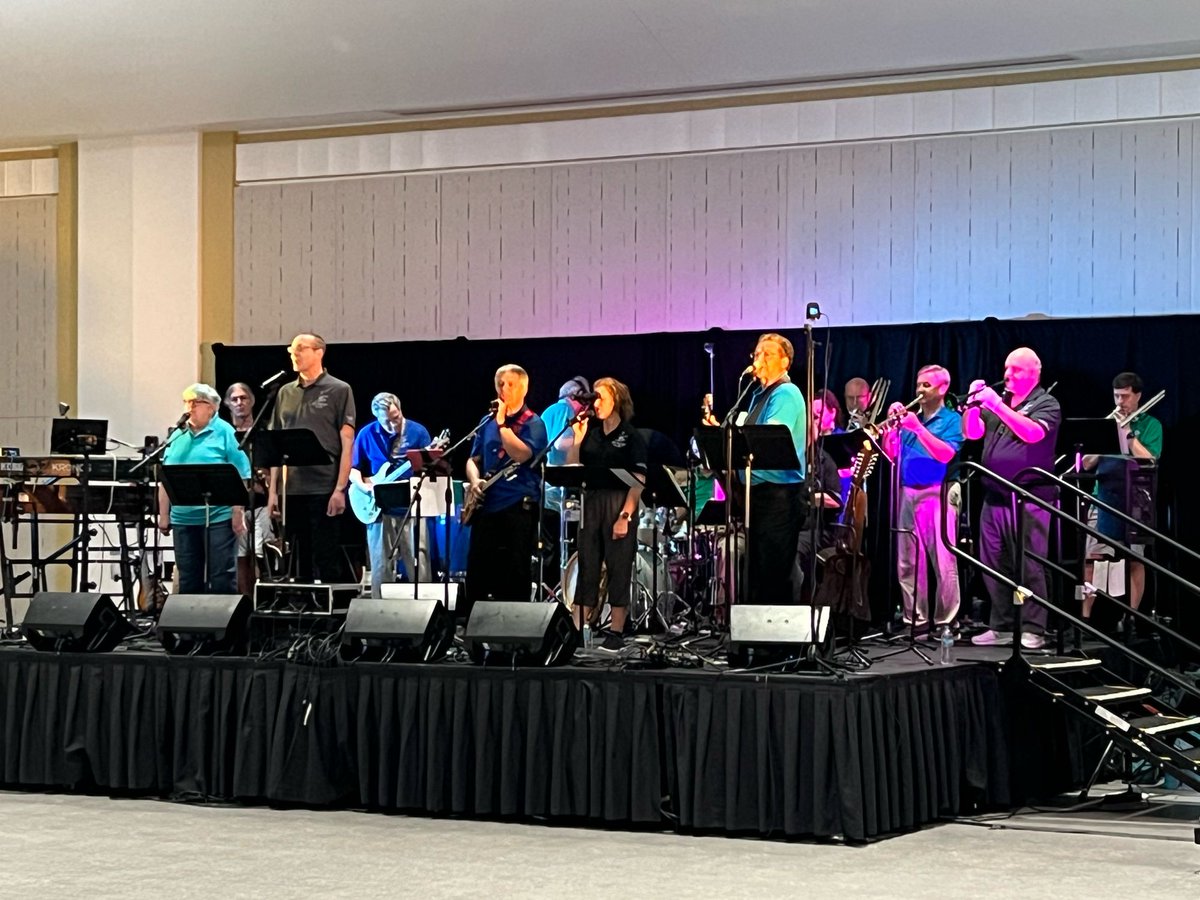 Al D. Hyde and the Key Tones are in the house. #BCCE2024