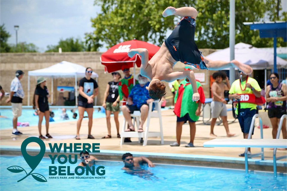 SAParksandRec's tweet photo. Happy Park and Recreation Month!!π
July was a GREAT month, filled with laughs, adventure, and amazing memories. π Looking forward to classes, events, and programs where we can connect with the community is one of our favorite perks of the job.π€
#SAParksAndRec #WhereYouBelong https://t.co/FeL485KZ7R