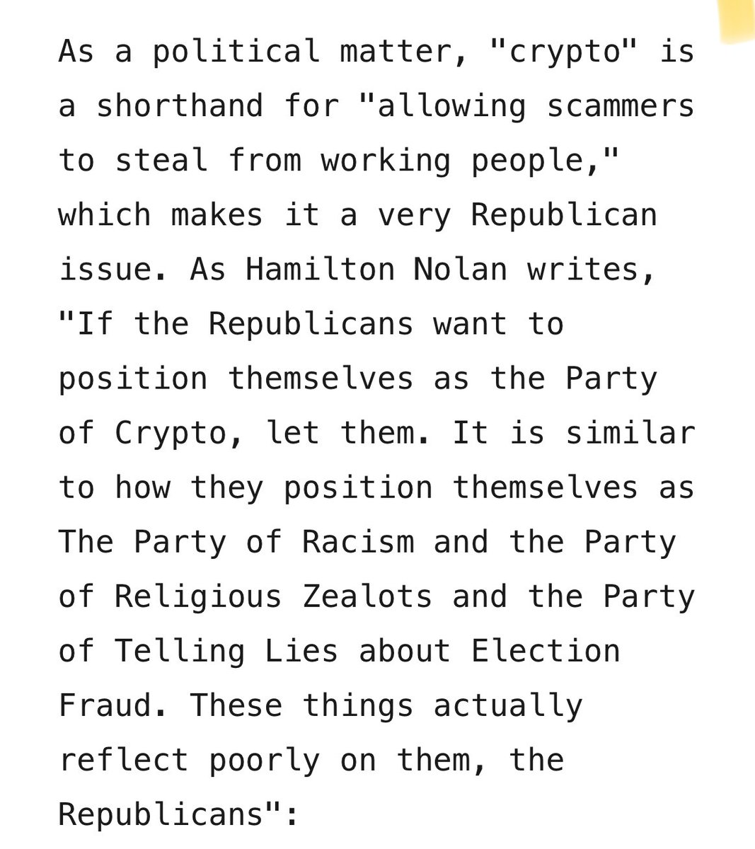 Please read and share this powerful thread about how the crypto scam industry is invading US politics in 2024. 

Remember: Just as they seek to replace the dollar with their fake currencies, they also dream of replacing democracy with dictatorship.

#creepto