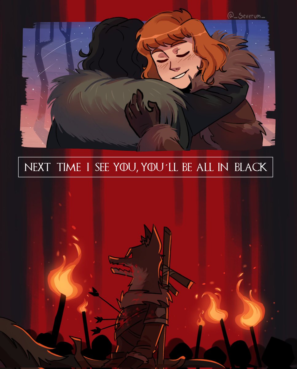 _Severum_'s tweet image. &quot;The young wolf, forever young&quot;

#ASOIAF #FireandBlood #RobbStark #JonSnow #GameOfThrones