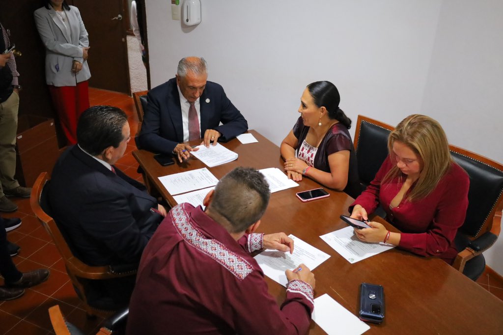 Las y los integrantes de la Primera Comisión Permanente de Desarrollo Social y Humano del <a href="/CongresoHidalgo/">LXVI Legislatura de Hidalgo</a> , realizamos la última sesión para atender los asuntos turnados.