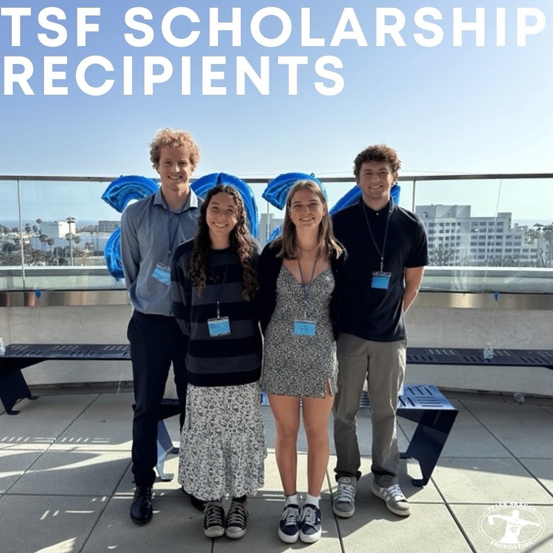 Congratulations to Darragh, Cassie, Josie, and Luke, the remarkable recipients of the 2024 Santa Monica High School x Tyler Skaggs Foundation Scholarships! 🎓 #BringTheSpark