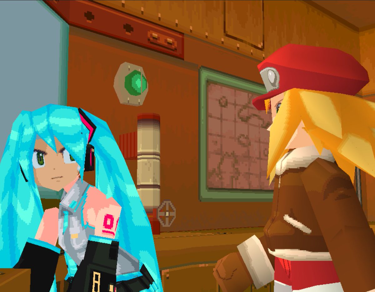 Roll: "MegaMan, did you steal that from my closet?"