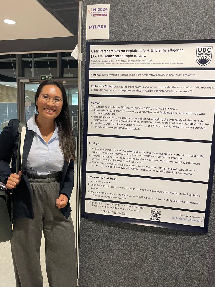 Charlene E. Ronquillo (she/they/siya) (@ceronqu) on Twitter photo V busy but fantastic time at #NI2024. Tutorial, workshops, IMIA-NI research strategizing, 2 posters and a paper for <a href="/UBCONursing/">UBCO School of Nursing</a> #HIELab, and ending with my 1st intl keynote! Amazing time connecting w/ friends & colleagues in Manchester <a href="/AMSHealthcare/">AMS Healthcare</a> @UBCO_Research V busy but fantastic time at #NI2024. Tutorial, workshops, IMIA-NI research strategizing, 2 posters and a paper for <a href="/UBCONursing/">UBCO School of Nursing</a> #HIELab, and ending with my 1st intl keynote! Amazing time connecting w/ friends & colleagues in Manchester <a href="/AMSHealthcare/">AMS Healthcare</a> @UBCO_Research