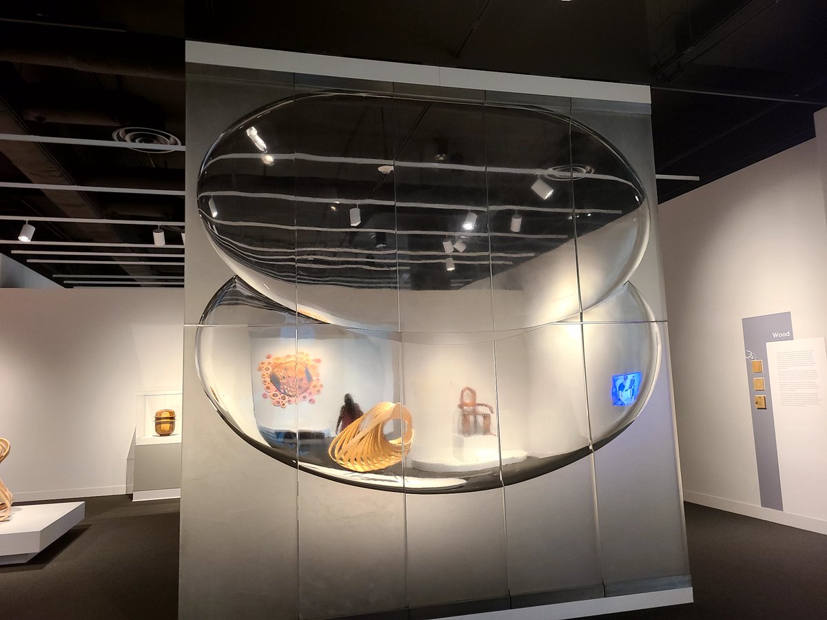 JerzTony's tweet photo. Enjoying the beautiful art in all forms on our group tour of @TheMintMuseum! #ATICharlotte https://t.co/cu1BatECUA