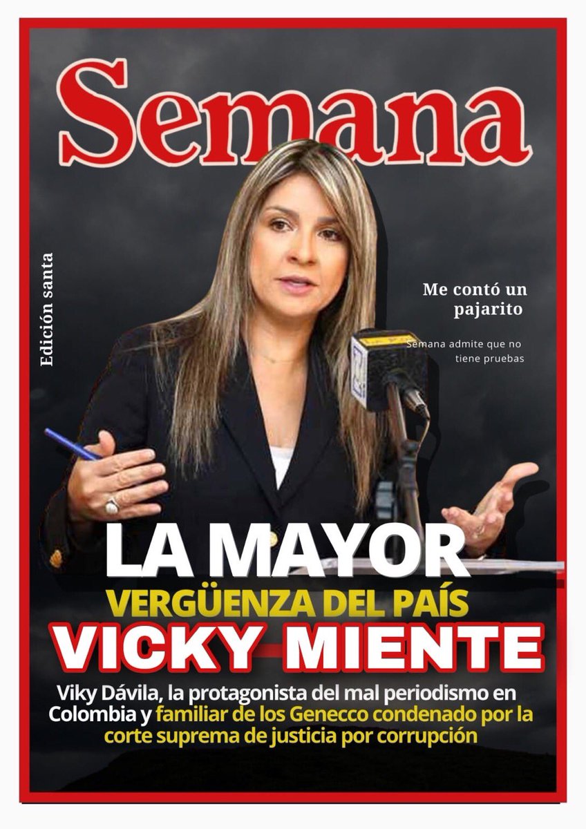 <a href="/VickyDavilaH/">Vicky Dávila</a> 🤣🤡🤣🤣🤣🤡🤣🤡