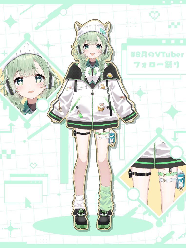 8月のVTuberフォロー祭り \ みんなおはよっ🫶🏻 ▽ビジュの特徴まとめ ...