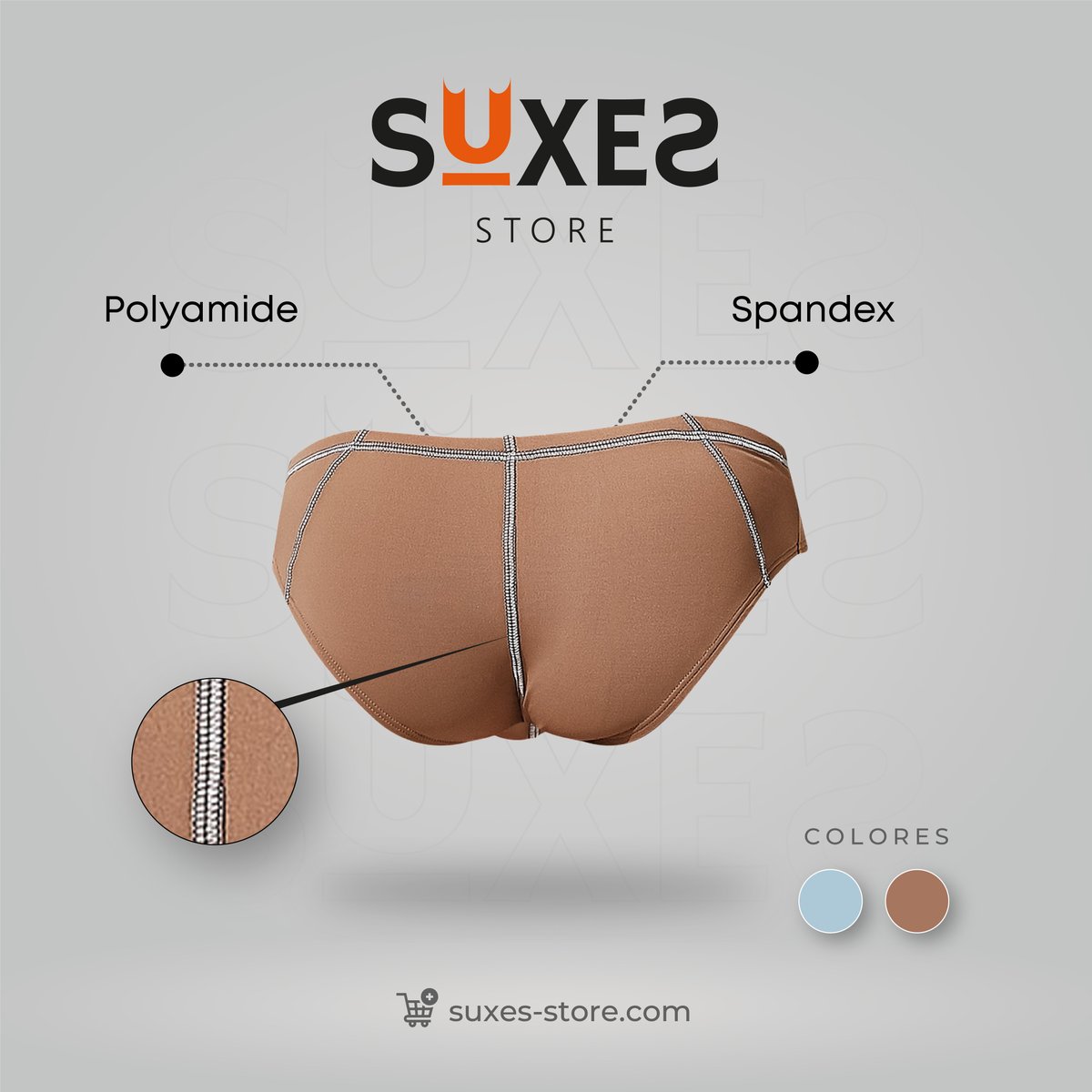 suxes_store's tweet photo. ¡Descubre la magia de tu primera cita con este espectacular, sexy y tentador Brief! Atrévete a salir de lo convencional. 💥

¿Te seduce este color? También lo tienes disponible en un seductor azul cielo. 🍆🍑

#SuxesStore #Brief #TuPrimeraCita #RopaInteriorMasculina https://t.co/u4Vt9cz3dh