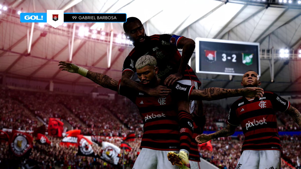 TudodePES's tweet photo. FLAMENGO X PALMEIRAS | COPA DO BRASIL 2024 | PATCH BMPES 11.03 EM 4K
Vídeo Completo: https://t.co/jsoPakcDNF
#Flamengo #Palmeiras #BMPES #PatchBMPES #eFootball #Pedro #Arrascaeta #eFootball2024 https://t.co/plDyLxsqGn