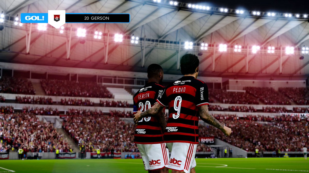 TudodePES's tweet photo. FLAMENGO X PALMEIRAS | COPA DO BRASIL 2024 | PATCH BMPES 11.03 EM 4K
Vídeo Completo: https://t.co/jsoPakcDNF
#Flamengo #Palmeiras #BMPES #PatchBMPES #eFootball #Pedro #Arrascaeta #eFootball2024 https://t.co/plDyLxsqGn