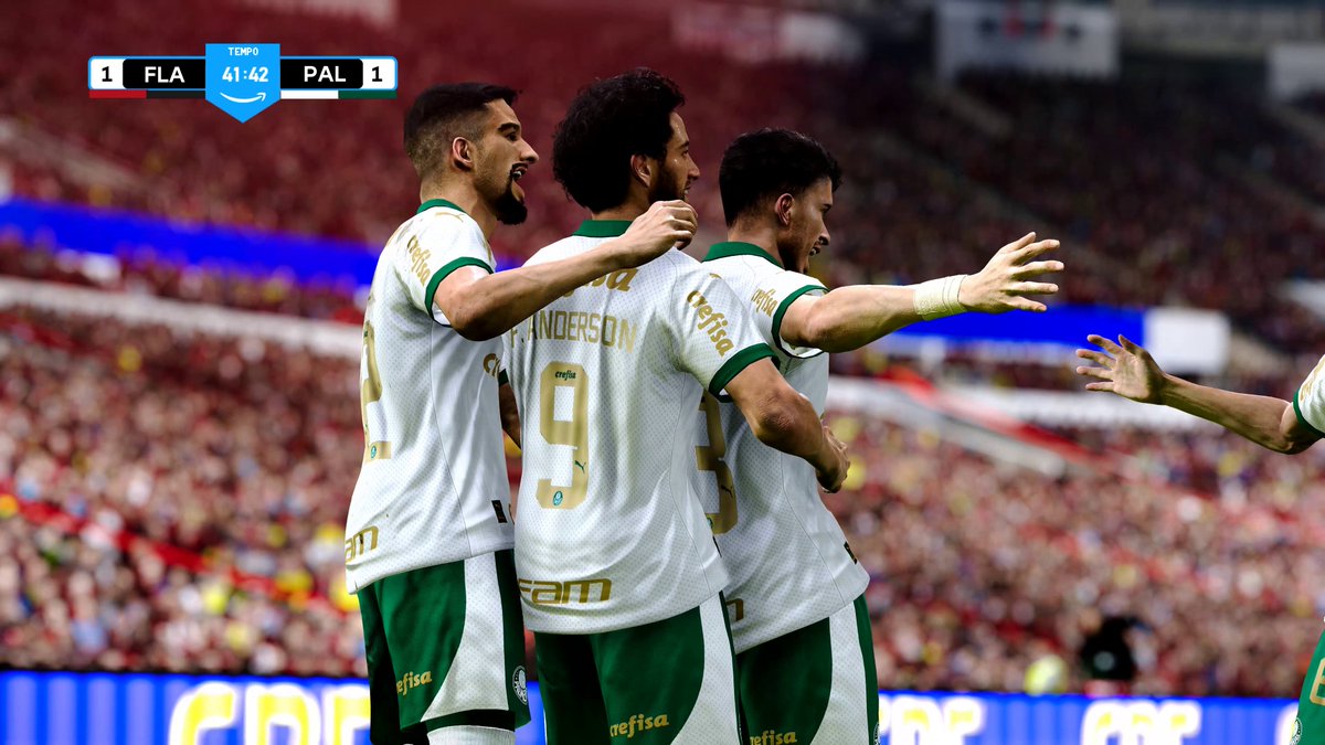 TudodePES's tweet photo. FLAMENGO X PALMEIRAS | COPA DO BRASIL 2024 | PATCH BMPES 11.03 EM 4K
Vídeo Completo: https://t.co/jsoPakcDNF
#Flamengo #Palmeiras #BMPES #PatchBMPES #eFootball #Pedro #Arrascaeta #eFootball2024 https://t.co/plDyLxsqGn
