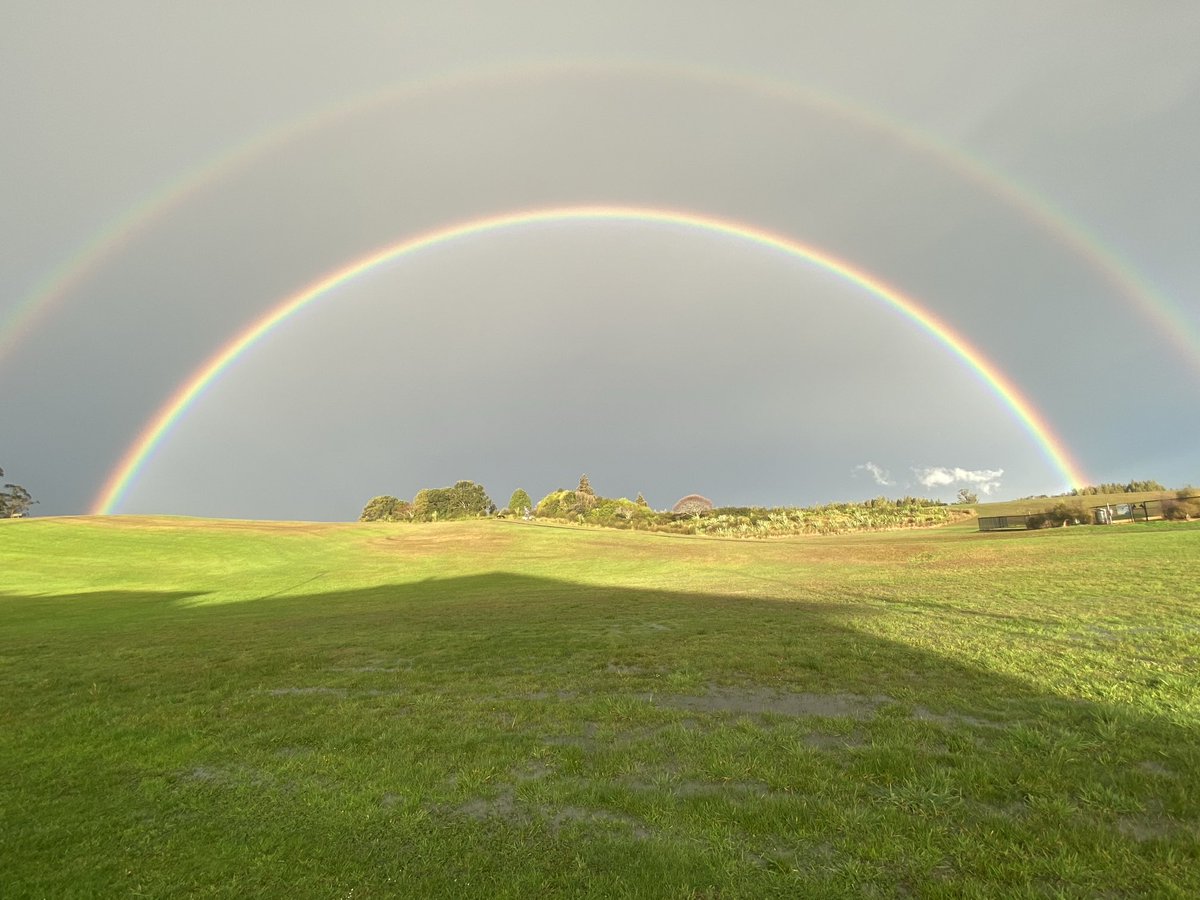 Minogue Park, Hamilton, New Zealand. A brief respite from the rain