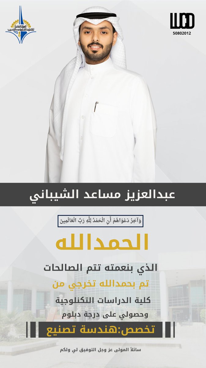 ابارك لأخي الغالي وأبنه الغالي ومنها للاعلى يارب.