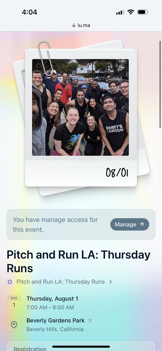 Pitch and Run LA tweet media