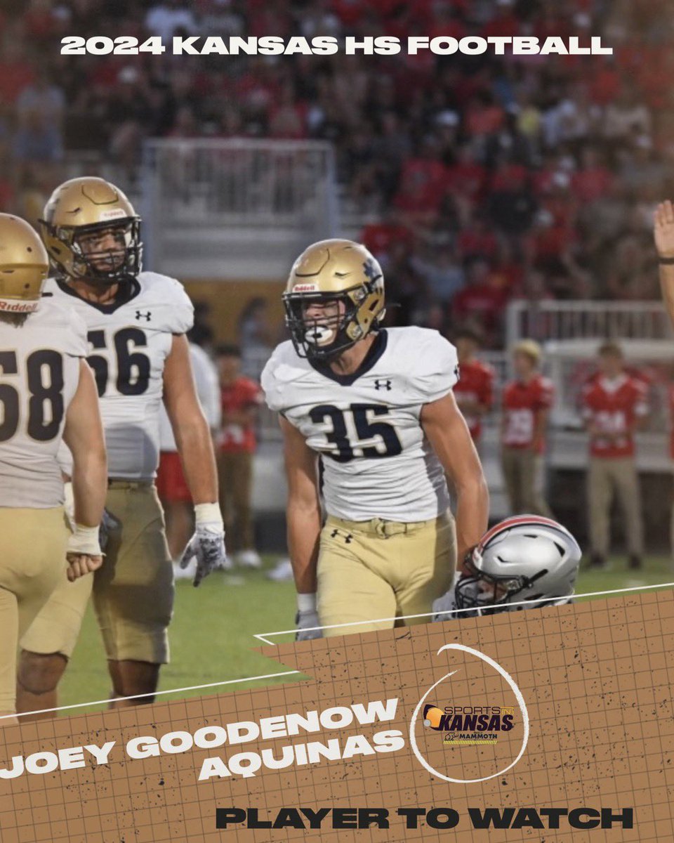 5A 🏈 Player to Watch: Joey Goodenow was a key factor in the Aquinas state championship run last fall and is expecting a big senior season. The defensive lineman was a 1st Team All-State selection in 2023. Goodenow is also a 2x State Champion in Track winning both the shot put