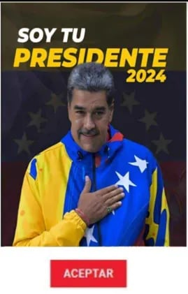 WrestlingP12's tweet photo. GENTE NO ACEPTEN ESTO DIGANLE A SUS FAMILIARES QUE ES UNA TRAMPA ESO REDIRECIONA A UN LINK INTERNO DEL CNE PARA GENERAR ACTAS NO CAIGAN EL PUEBLO QUIERE QUE CAIGA NO QUIERE BONOS  @MariaCorinaYA #VenezuelaLibreDelDictador #VenezuelaLibreYa #Venezuela https://t.co/1V7nDLNBSh