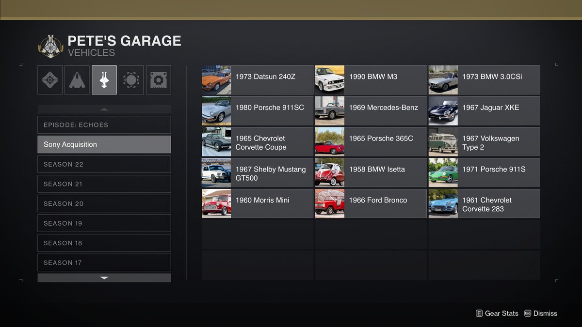 Jeddi__'s tweet image. Pete Parson&apos;s Collections page is crazy.